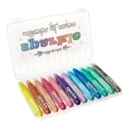 OOLY, Rainbow Sparkle Metallic Watercolor Gel, Art Supplies - Set of 12